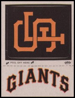 32 San Francisco Giants